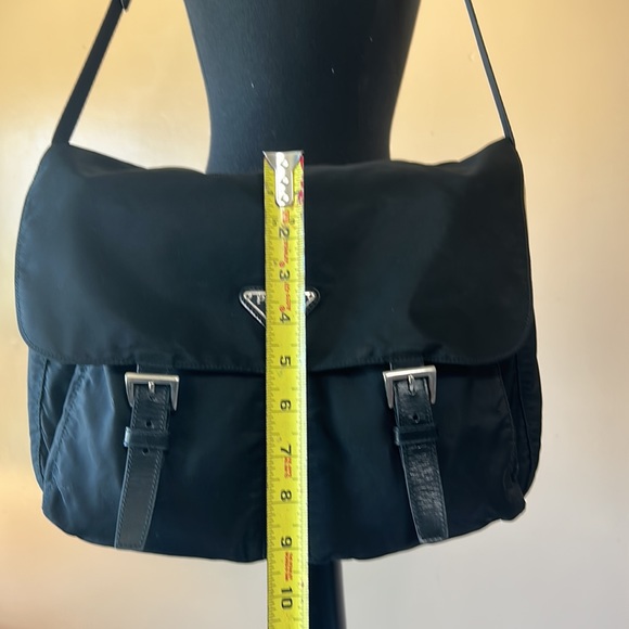 SOLD ❗️❗️Prada Black Nylon Double-Pocket Shoulder Bag - Picture 10 of 15